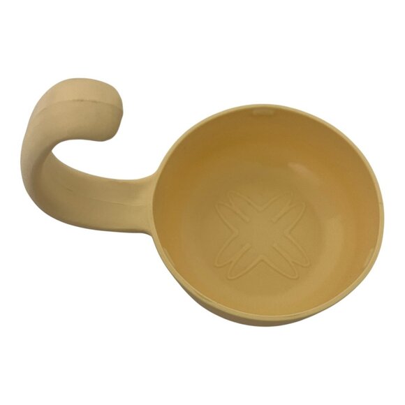 1982 McDonald’s Pyrex Mugs Set 2 Corning Beige Handle Vintage Coffee Glass Cups - Picture 5 of 12